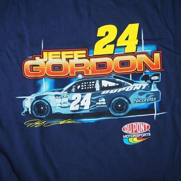 Winner's Circle 2008 Jeff Gordon #24 NASCAR Racing T-Shirt Men's L - Picture 5 of 8